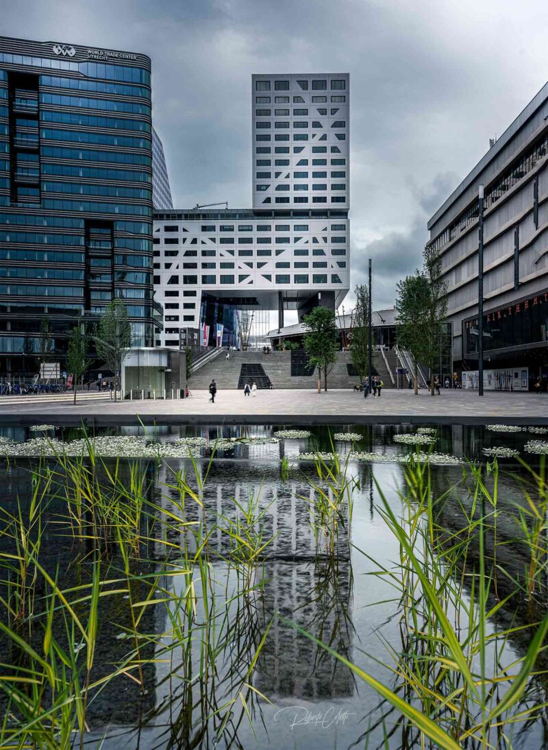 Netherlands Utrecht City Hall Modern Architecture 800x1094